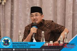 BUPATI MEMBERIKAN SAMBUTAN