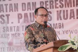 Asisten Administrasi Umum Hadiri Persemian Gereja Santo Paulus Kuala Tungkal 6