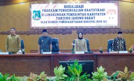 Bupati Tanjab Barat Buka Sosialisasi Program Pengendalian Gratifikasi Oleh KPK RI 2