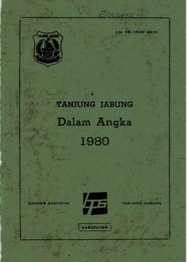 TANJUNG JABUNG DALAM ANGKA TAHUN 1980