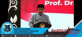 SAMBUTAN GUBERNUR JAMBI Dr. H. Al Haris, S.Sos, M.H